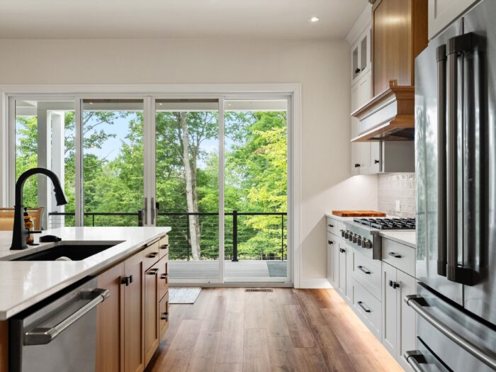 Van's Lumber custom built homes in Northeast Wisconsin interior kitchen