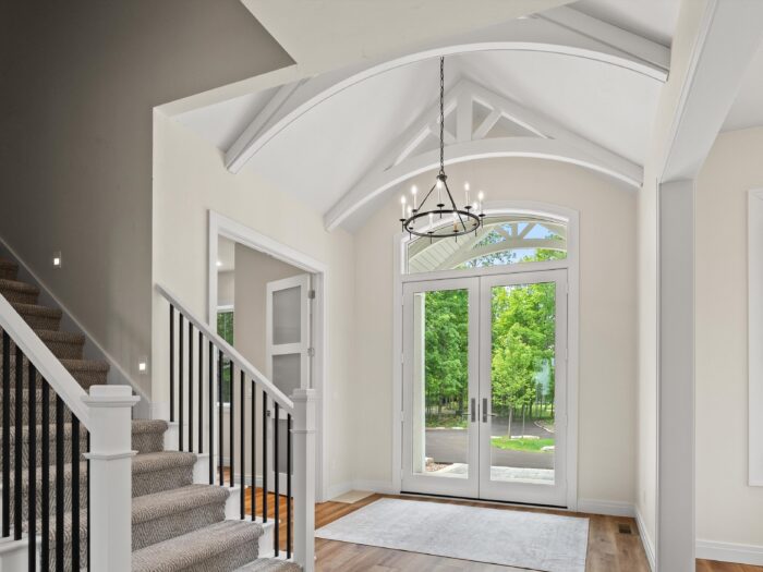 Van's Lumber custom built homes in Northeast Wisconsin interior foyer