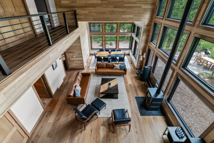 Van's Lumber custom built homes in Northeast Wisconsin interior great room