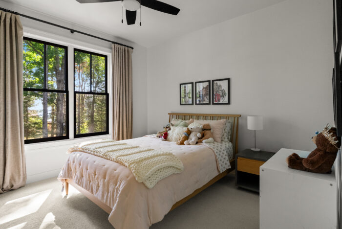 Van's Lumber custom built homes in Northeast Wisconsin interior bedroom