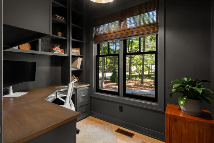 Van's Lumber custom built homes in Northeast Wisconsin interior office
