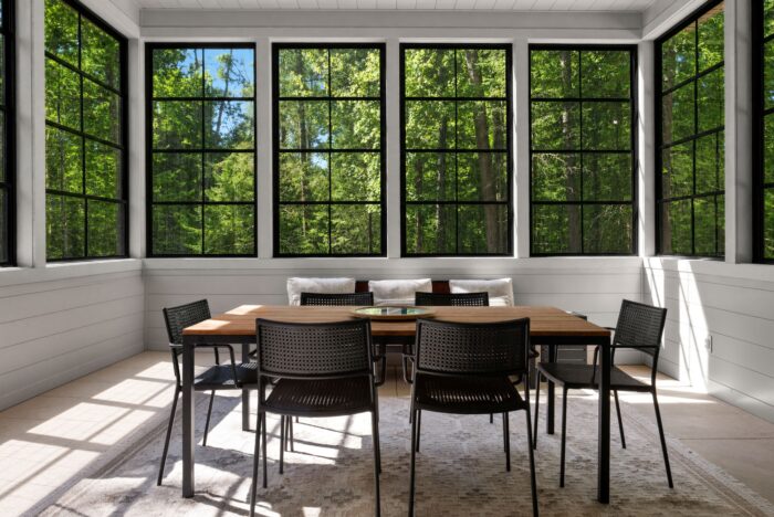 Van's Lumber custom built homes in Northeast Wisconsin interior dining room
