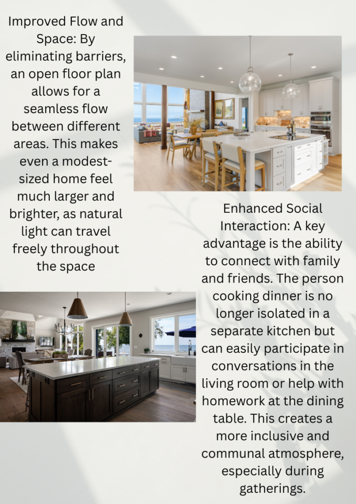 Open concept living article