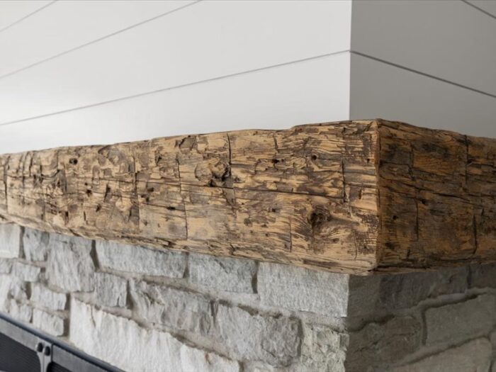 Van's Lumber custom built homes in Northeast Wisconsin interior masonry details