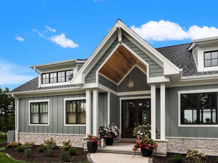 Bayview Retreat Front Entry