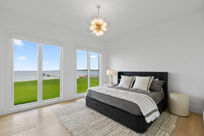 Modern Bay Bedroom