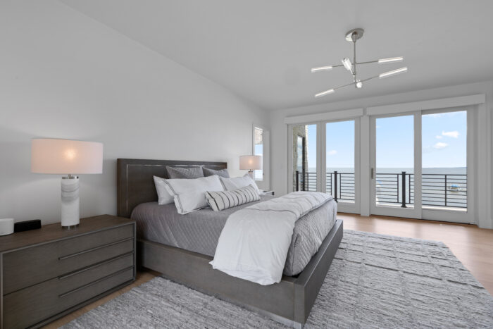 Modern Bay Bedroom