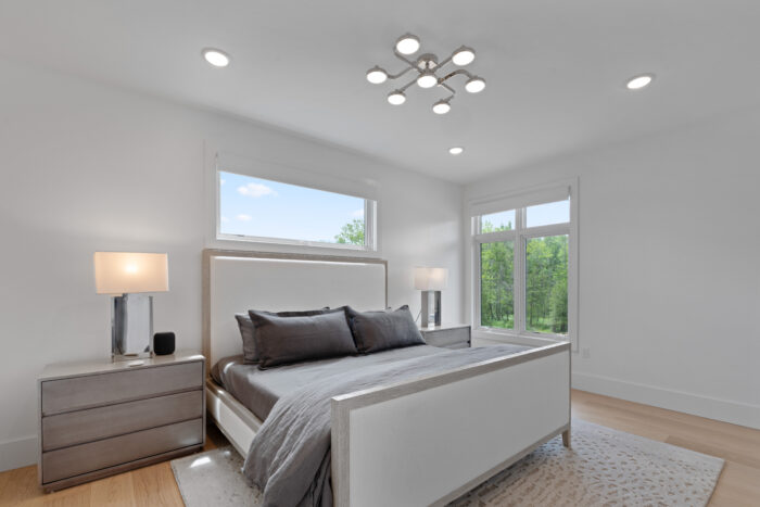 Modern Bay Bedroom