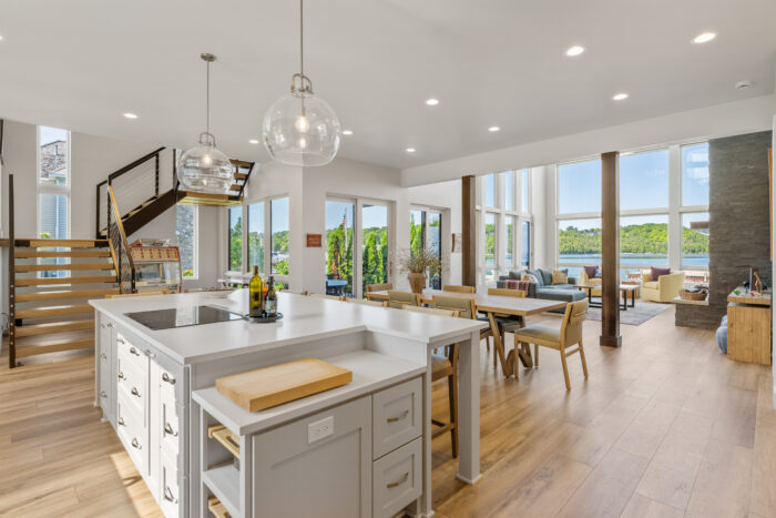 Waterfront Cascade Kitchen