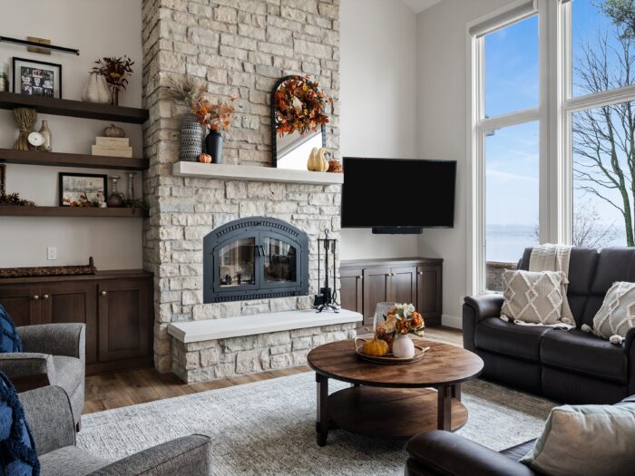 Lakeside Retreat Living Room