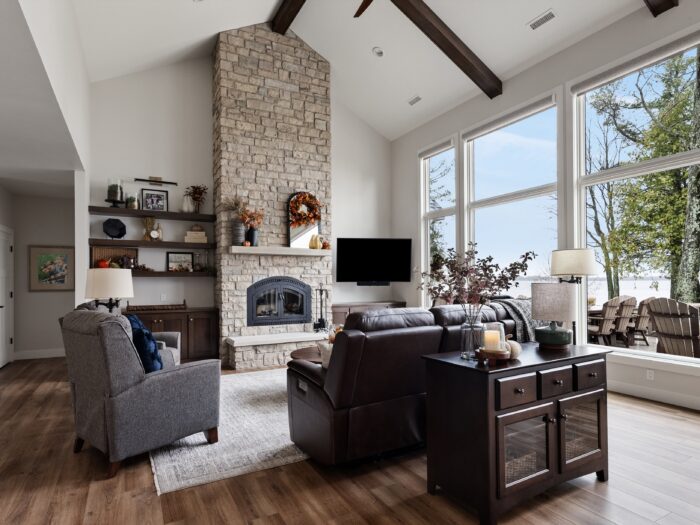 Lakeside Retreat Living Room