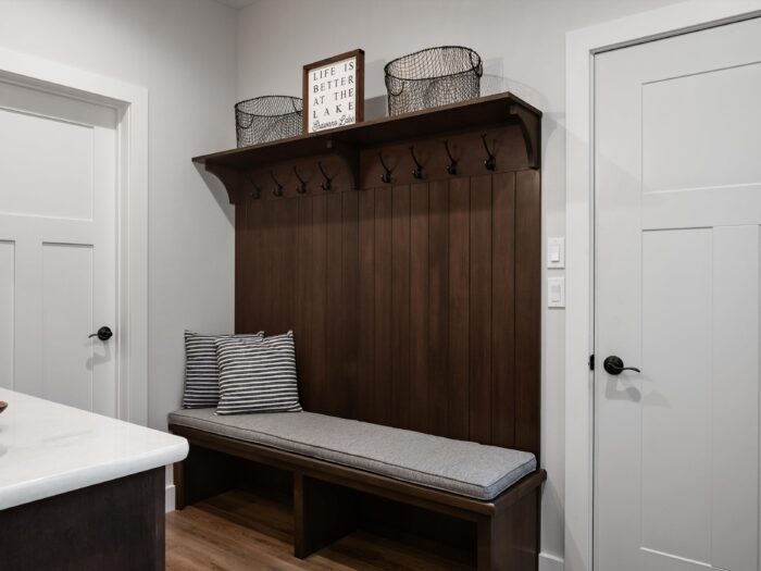 Lakeside Retreat Mudroom